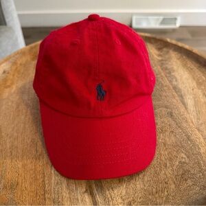 Polo by Ralph Lauren Bold Red Cap